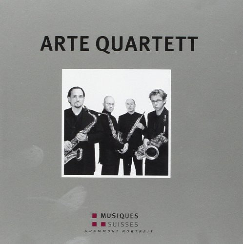 the album cover for Arte Quartett / Arte Quartett - Schweizer Saxophonquartette