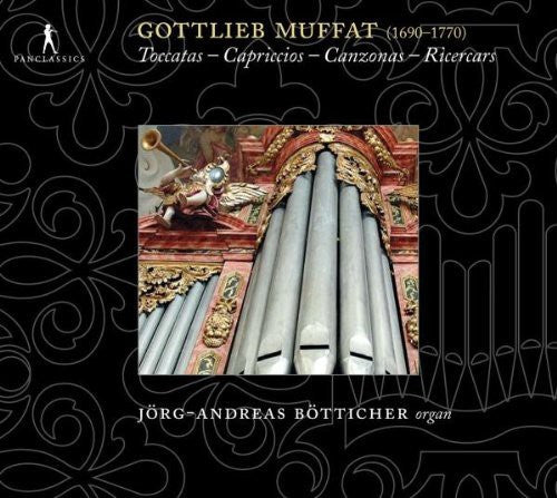 the album cover for Jorg-Andreas Botticher - Toccatas/Capriccios/Canzonas/Ricercars