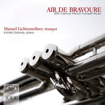 the album cover for Francaix / Honegger / Lichtenwohrer / Sarkady - Air de Bravoure