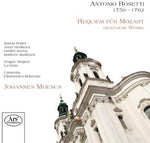 the album cover for Johannes Moesus - Requim for Mozart