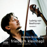 the album cover for Friedrich Kleinhapl - Sonatas II