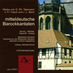the album cover for Telemann / Scholl - Mitteldeutsche Barockkantaten