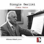 Gaslini - Obras para piano (CD)