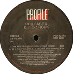 Rob Base & DJ E-Z Rock : Joy And Pain (Remix) (12", Single)