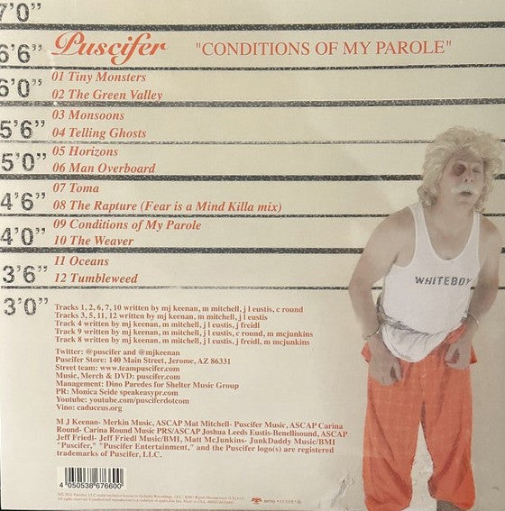 Puscifer : "Conditions Of My Parole" (2xLP, Ltd, RE, Bla)
