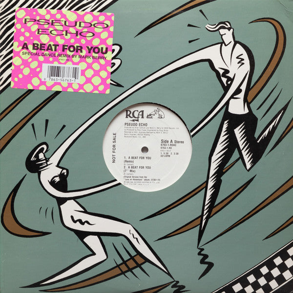 Pseudo Echo : A Beat For You (12", Promo)