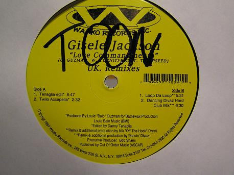 Gisele Jackson : Love Commandments (UK Remixes) (2x12")