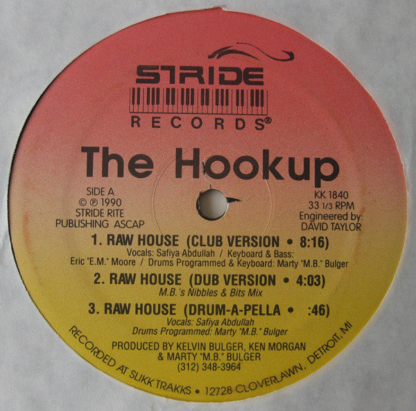 The Hookup : Raw House (12")