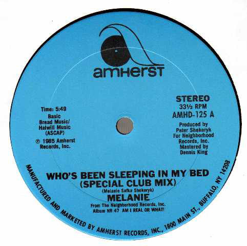 Melanie (2) : Who's Been Sleeping In My Bed (12")