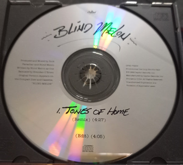 Blind Melon : Tones Of Home (CD, Single, Promo)
