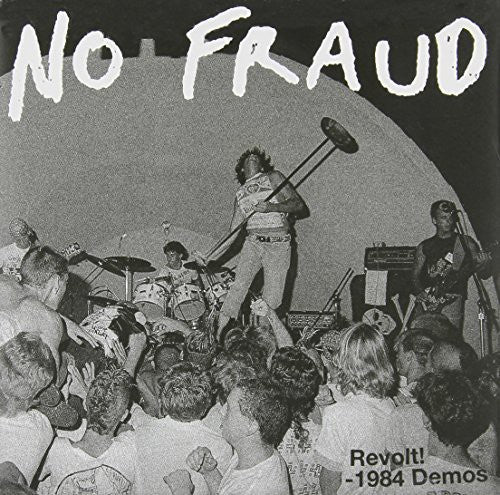 the album cover for No Fraud - Revolt: 1984 Demos