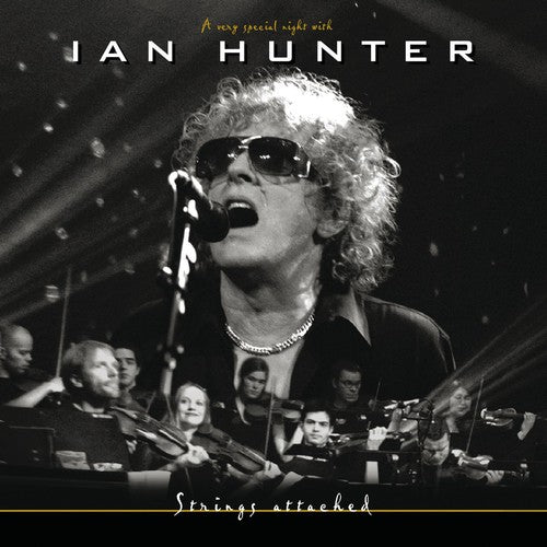 the album cover for Ian Hunter - Strings Attached