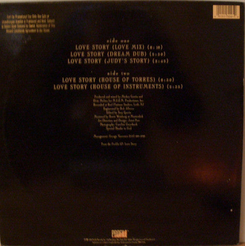 Judy Torres : Love Story (12", Single, Promo)