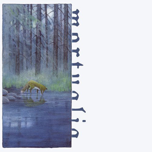 the album cover for Mortualia - Blood of the Hermit