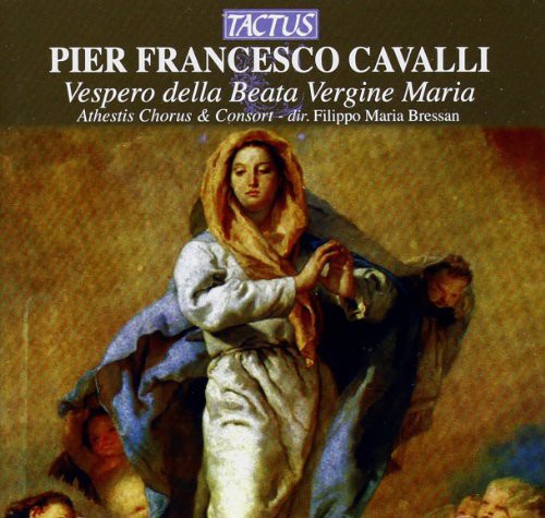 the album cover for A. Calegari - Vespers for the Virgin Mary