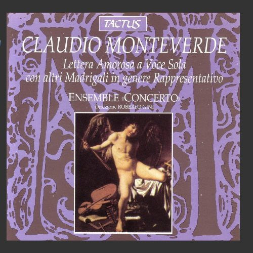 the album cover for Basevi/Martini/Cirri/Martino - Lettera Amorosa for One Voice