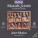 the album cover for Sator Musicae / Roberto Meo - Musicalis Scientia