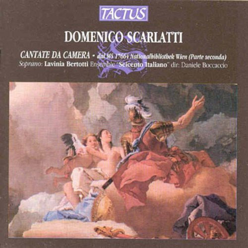 the album cover for Lavinia Bertolli - Chamber Cantatas