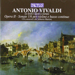 the album cover for Alberto Martini - Opera II - Sonate 1 6