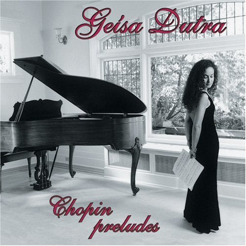 the album cover for GEISA DUTRA - Chopin Preludes