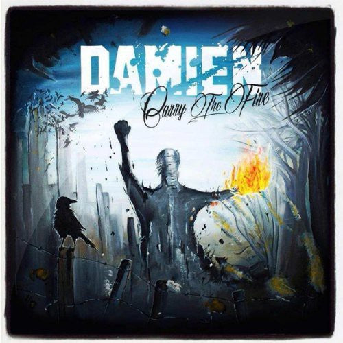 the album cover for Damien - Carry the Fire