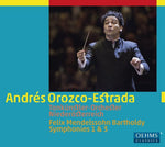 the album cover for Andres Orozco-Estrada - Syms 1 & 3