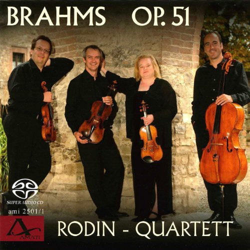 the album cover for Brahms - Op. 51