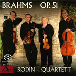 the album cover for Brahms - Op. 51