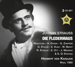 the album cover for Strauss - Die Fledermaus