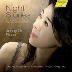 the album cover for Jenny Lin - Night Stories-Nocturnes