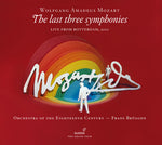the album cover for Mozart - Last Three Syms