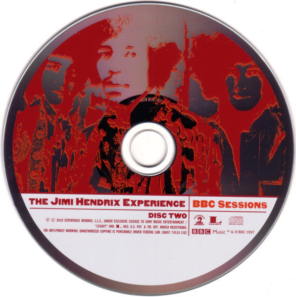 The Jimi Hendrix Experience : BBC Sessions (2xCD, Comp + DVD, NTSC)