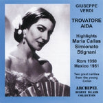 the album cover for ROSSINI/DONIZETTI - Aida & Trovatore HLTS