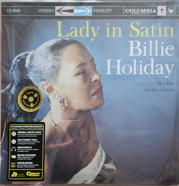 Billie Holiday, Ray Ellis And His Orchestra : Lady In Satin (2x12", Album, Ltd, RE, 180)