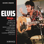 the album cover for Elvis Presley - Elvis Sings