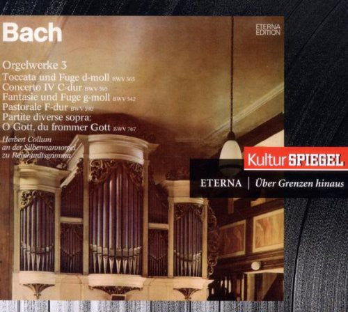the album cover for Bach - Spiegel-Ed.26 Collum