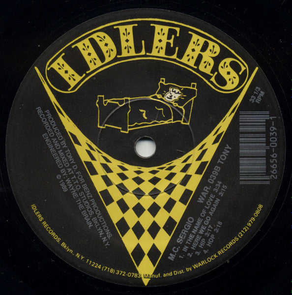M.C. Sergio* : In The Name Of Love (12")