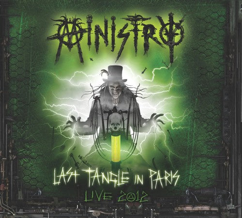 the album cover for Ministry - Last Tangle In Paris - Live 2012 DeFiBrilLaTouR