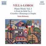 the album cover for Sonia Rubinsky - Piano Music 1