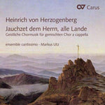 the album cover for Herzogenberg - Jauchzet Dem Herrn