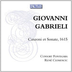 the album cover for Gabrieli - Canzoni Et Sonate 1615