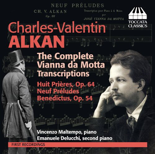 the album cover for Alkan - Comp Vianna Da Motta Transcriptions