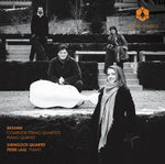 the album cover for Brahms - Comp String Quartets & Piano Quintet