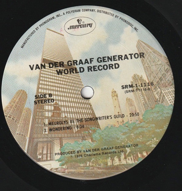 Van Der Graaf Generator : World Record (LP, Album)