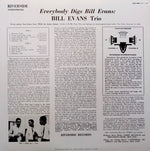 Bill Evans Trio* : Everybody Digs Bill Evans (LP, Album, RE, 180)