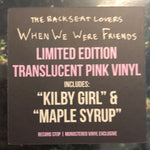 The Backseat Lovers : When We Were Friends (LP, Album, Ltd, RE, Tra)