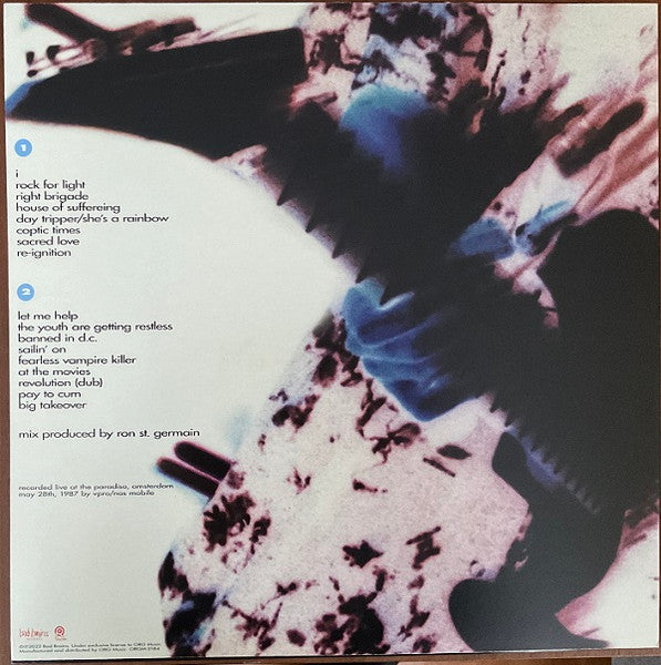 Bad Brains : The Youth Are Getting Restless (Live At The Paradiso, Amsterdam, 1987) (LP, Album, RE, RM, Cle)