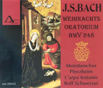 the album cover for BachjS / Schweizer - Christmas Oratorio