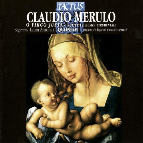 the album cover for Quoniam Ensemble - O Virgo Justa