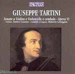 the album cover for Tartini / Casazza / Loreggian - Violin Sonatas